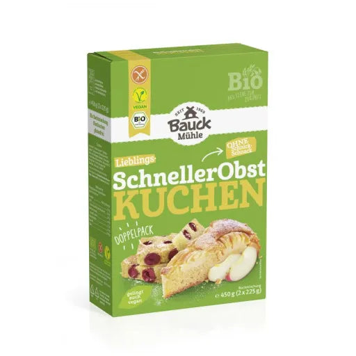 Bauck Mühle Schneller Obstkuchen 450g