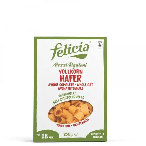 Felicia Hafer Mezzi Rigatoni 250g