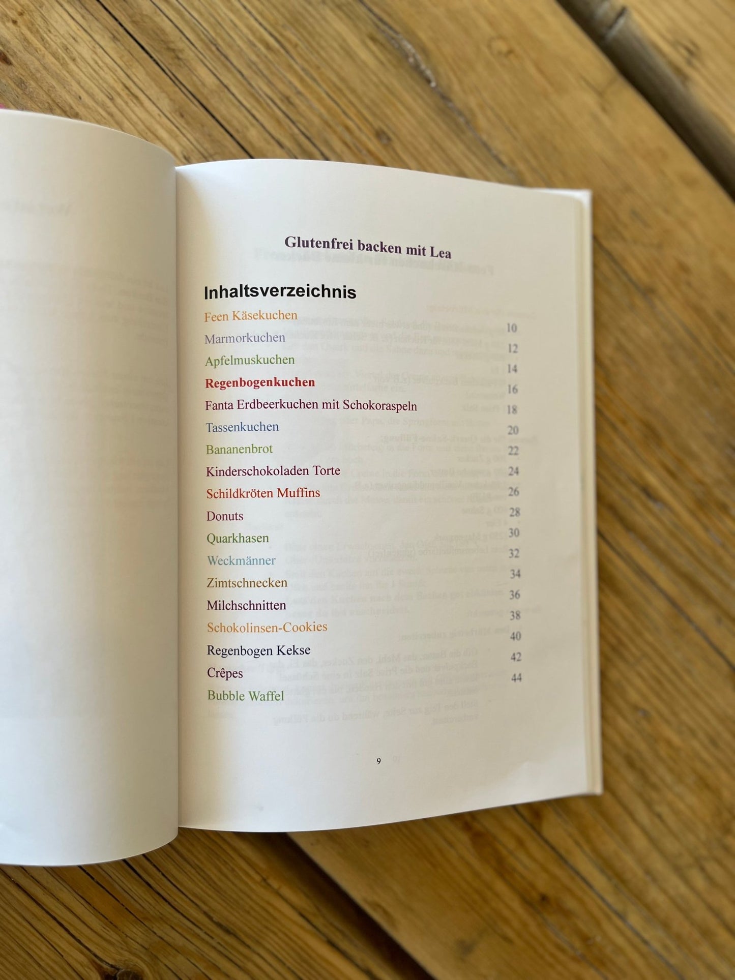 Backbuch - Glutenfrei backen mit Lea