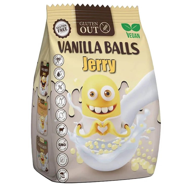 Gluten Out Jerry Vanilla Balls 375g