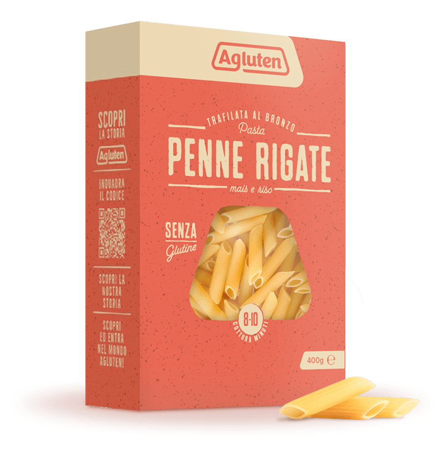 Penne Rigate Glutenfreie Nudeln 400g Agluten