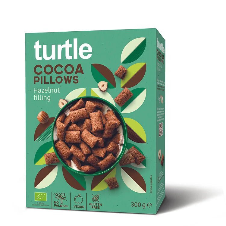 Schokokissen mit Haselnussfüllung- turtle