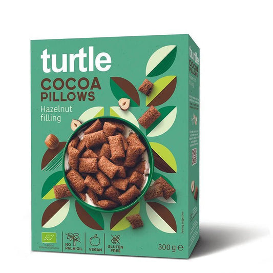 Schokokissen mit Haselnussfüllung- turtle