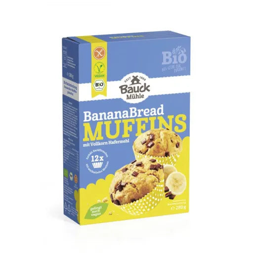 Bauck Mühle Banana Bread Muffins 280g