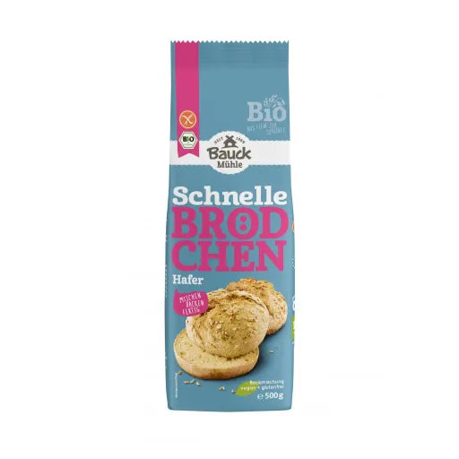 Bauck Mühle Schnelle Brötchen Hafer 500g