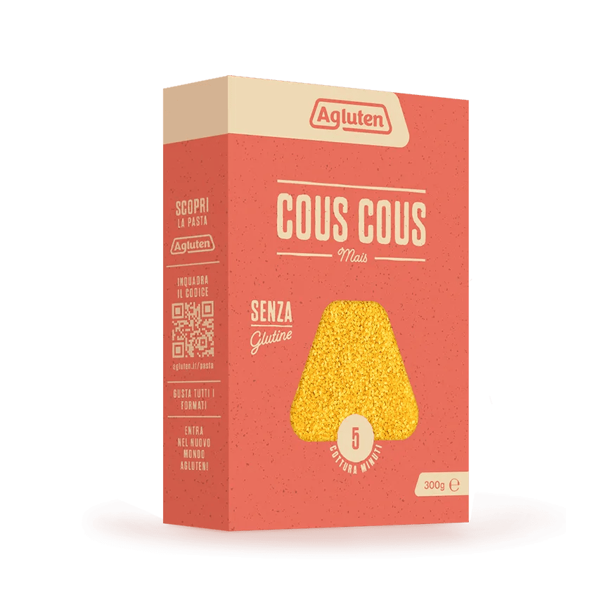 Couscous-Mais Glutenfreier Couscous. 300 g