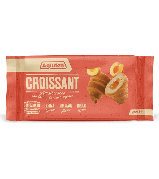 Croissant mit Aprikosenfüllung 220 g (4 x 55 g) Agluten
