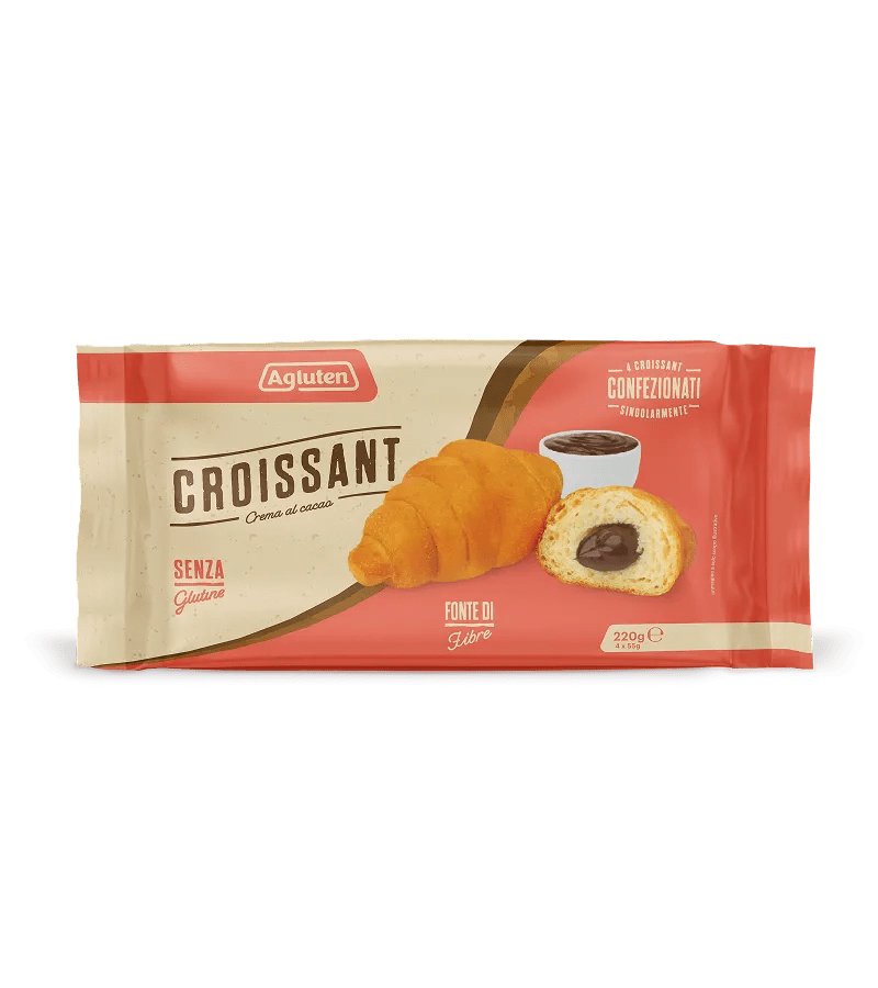 Croissant mit Kakaocreme Agluten 220g