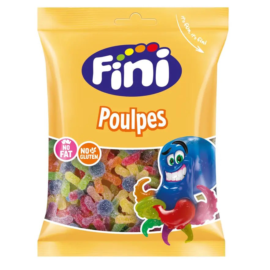 FINI Saure Oktopus-Gummibärchen 90 g