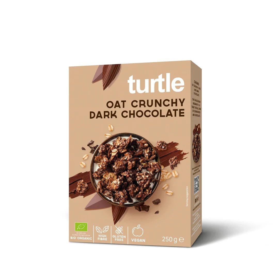 Hafer Crunchy Zartbitterschokolade- turtle