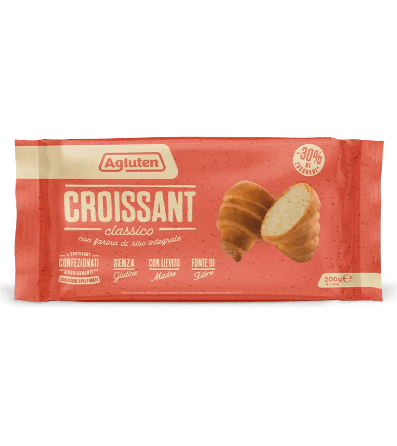 Klassisches Croissant 200g (4x50g) Agluten