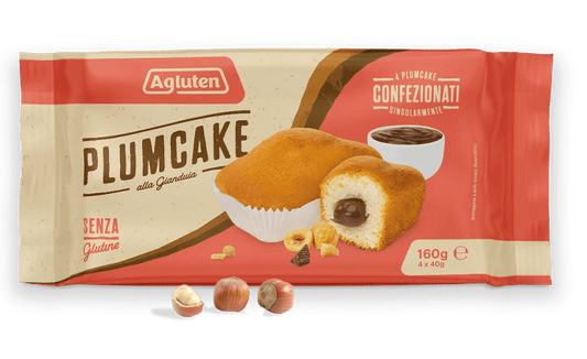 Kuchen gefüllt mit Gianduiacreme, glutenfrei 160 g (4 x 40 g)