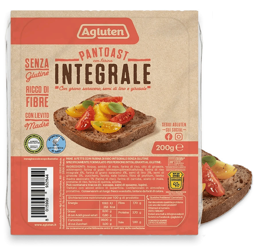 Vollkorn-Toast Glutenfrei 200g Agluten