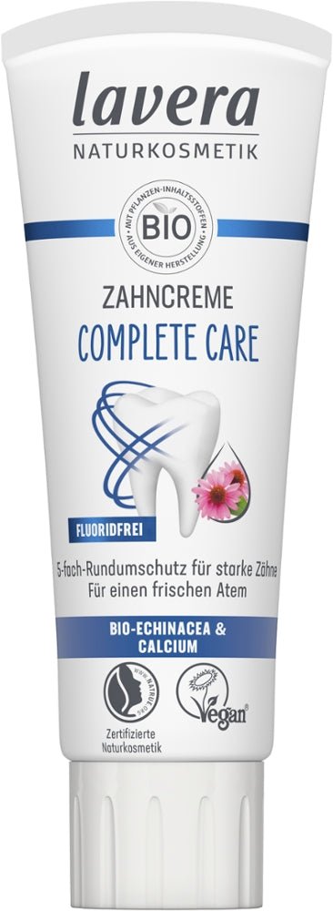 Zahncreme Complete Care Fluoridfrei lavera